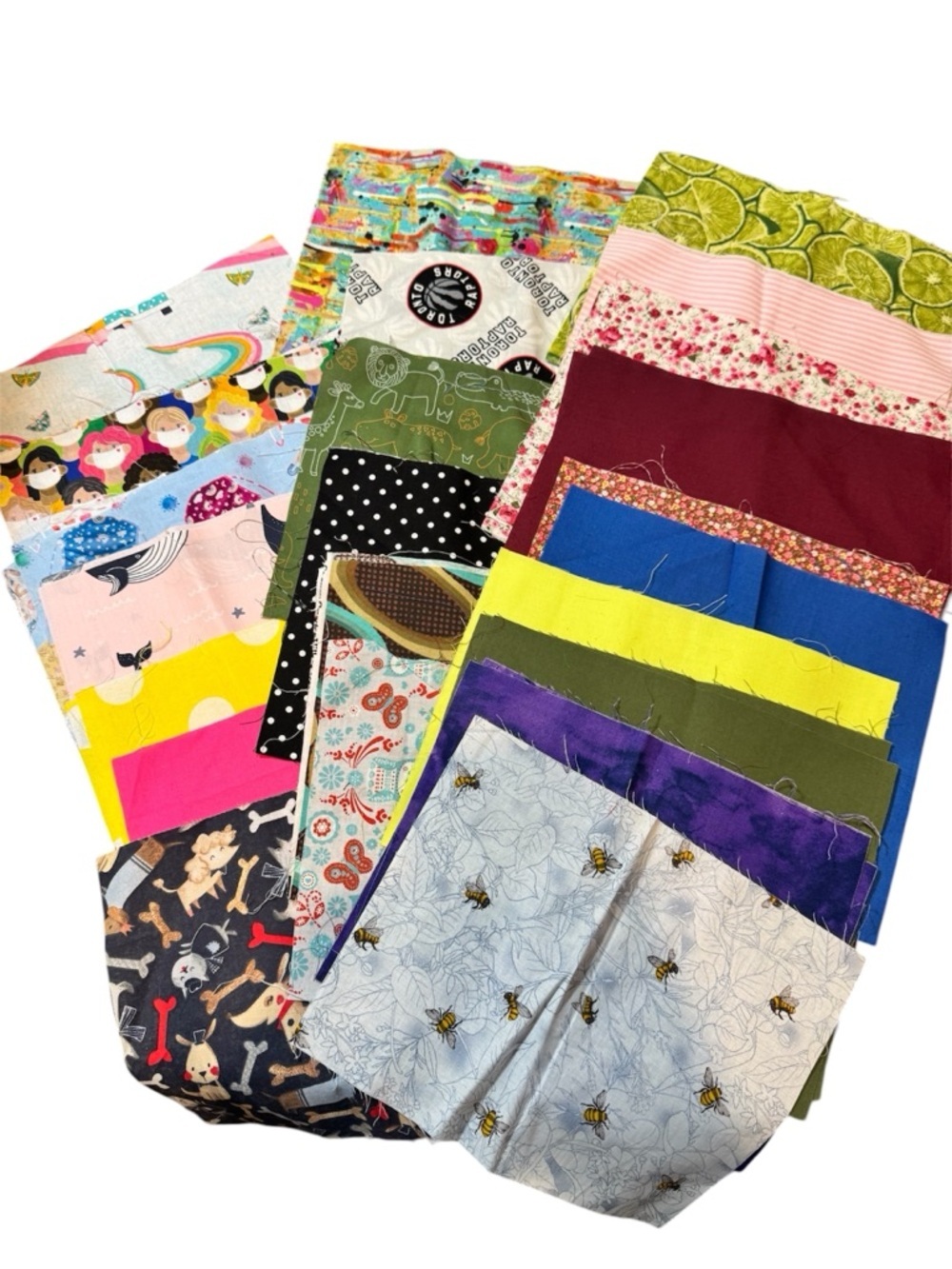 Pre Cut Cotton Fabric 50 Pieces